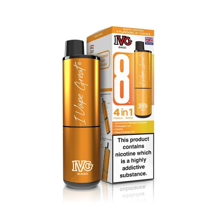 IVG 2400 4 in 1 Prefilled Pod Kit Exotic Edition | Guardian Vape Shop