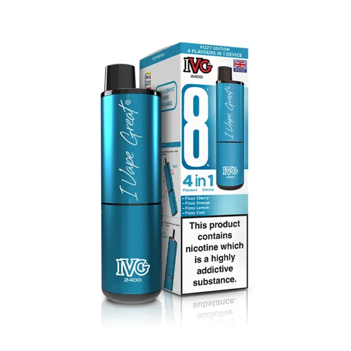 IVG 2400 4 in 1 Prefilled Pod Kit Fizzy Edition | Guardian Vape Shop