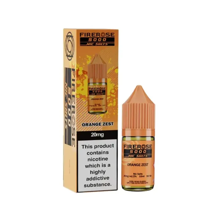Elux Firerose Nic Salt E-Liquids Orange Zest | Guardian Vape Shop