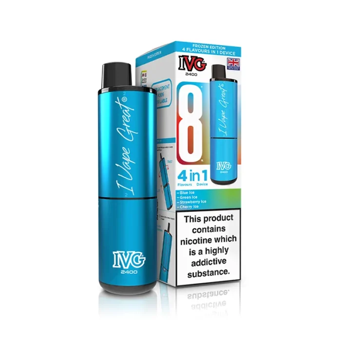 IVG 2400 4 in 1 Prefilled Pod Kit Frozen Edition | Guardian Vape Shop