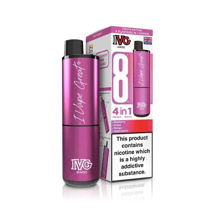 IVG 2400 4 in 1 Prefilled Pod Kit Fruits Edition | Guardian Vape Shop