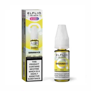 Elf Bar ElfLiq Nic Salts Banana Ice | Guardian Vape Shop