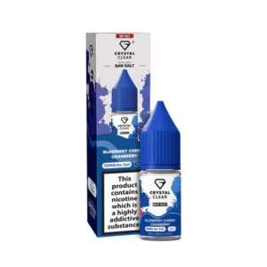 Crystal Clear Nic Salts E-Liquids Blueberry Cherry Cranberry | Guardian Vape Shop