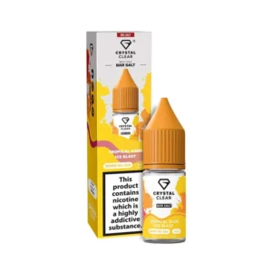 Crystal Clear Nic Salts E-Liquids Tropical Sour Ice Blast | Guardian Vape Shop