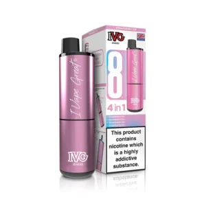 IVG 2400 4 in 1 Prefilled Pod Kit Strawberry Ice | Guardian Vape Shop