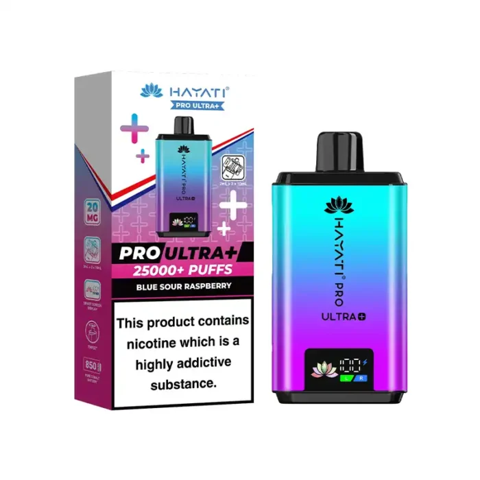 Hayati Pro Ultra Plus 25000 Pod Kit Blue Sour Raspberry | Guardian Vape Shop