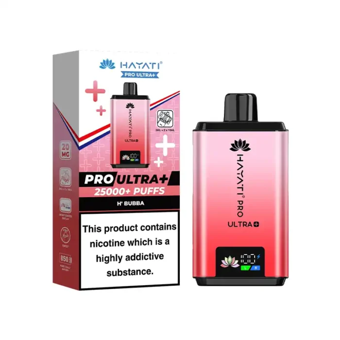 Hayati Pro Ultra Plus 25000 Pod Kit H Bubba | Guardian Vape Shop