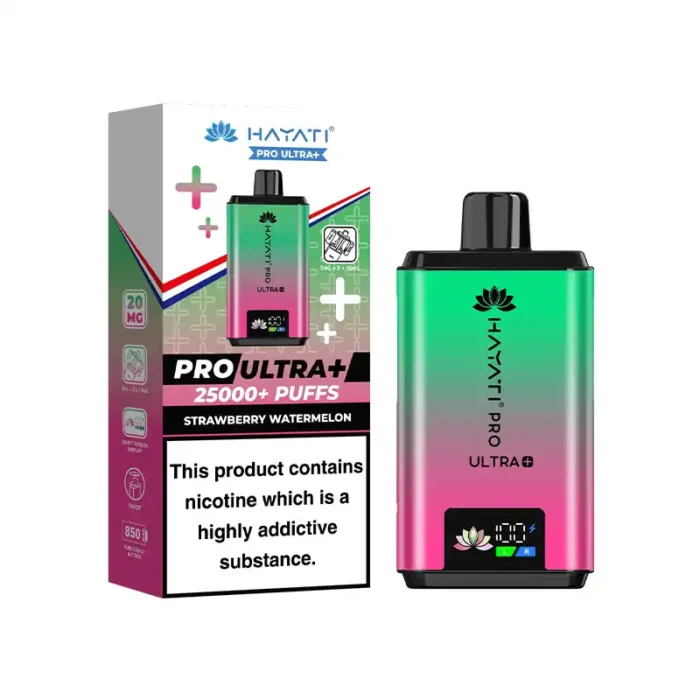 Hayati Pro Ultra Plus 25000 Pod Kit Strawberry Watermelon | Guardian Vape Shop
