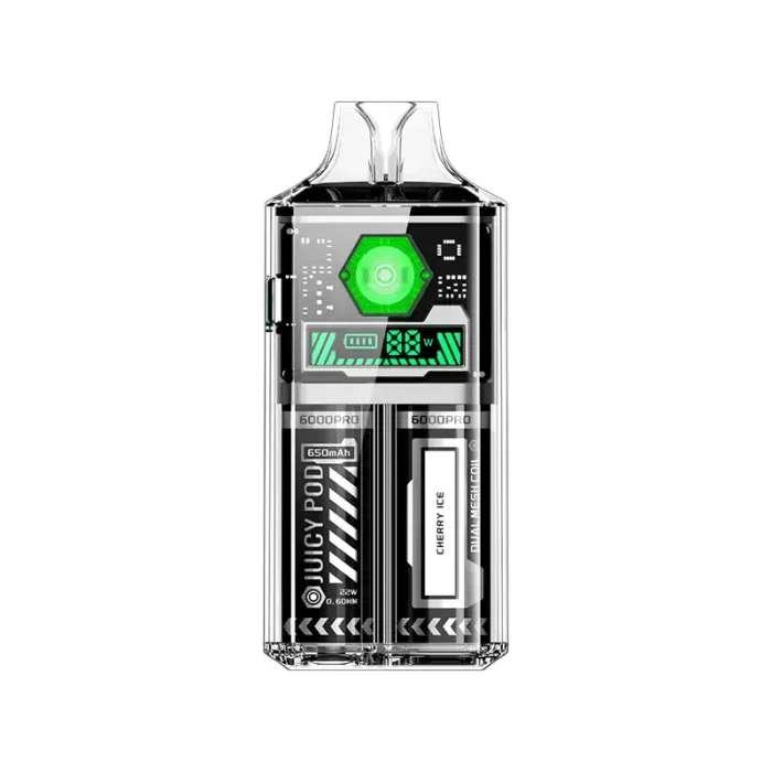 Juicy Pod 6000 Pro Disposable Vape Cherry Ice | Guardian Vape Shop