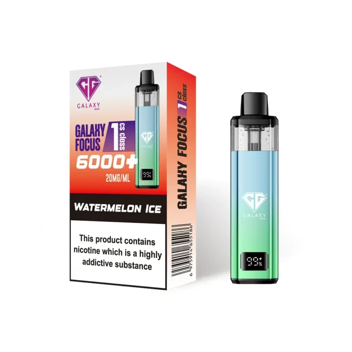 Crystal Galaxy Focus 1 6000 Prefilled Kit Watermelon Ice | Guardian Vape Shop