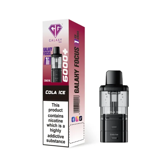 Crystal Galaxy Focus 1 6000 Pods Cola Ice | Guardian Vape Shop