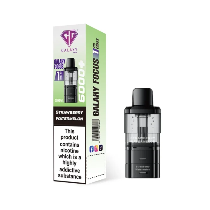 Crystal Galaxy Focus 1 6000 Pods Strawberry Watermelon | Guardian Vape Shop