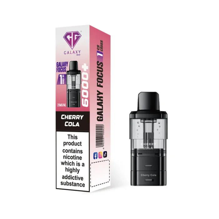 Crystal Galaxy Focus 1 6000 Pods Cherry Cola | Guardian Vape Shop