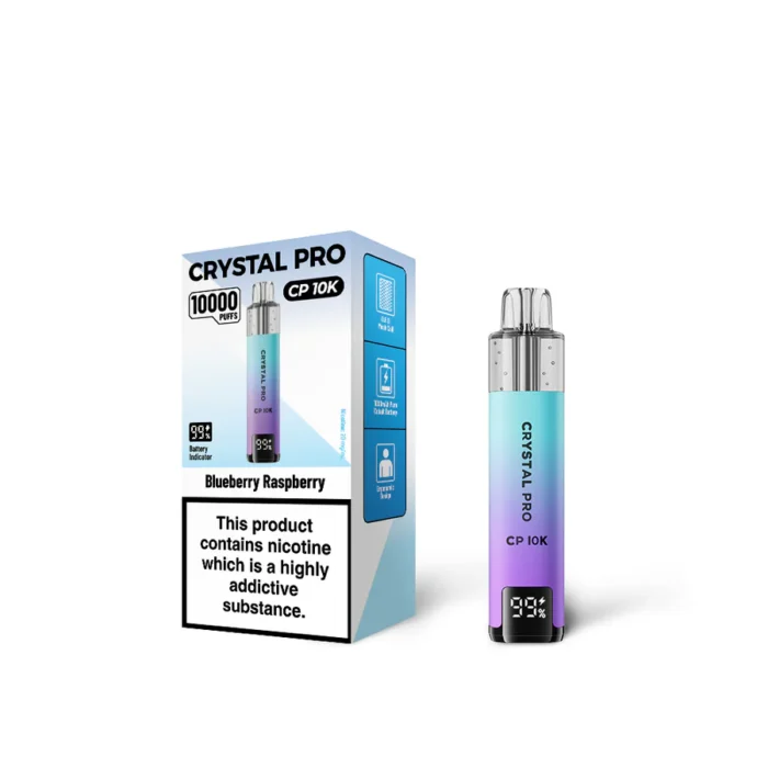 Crystal Pro CP 10K Prefilled Pod Kit Blueberry Raspberry | Guardian Vape Shop