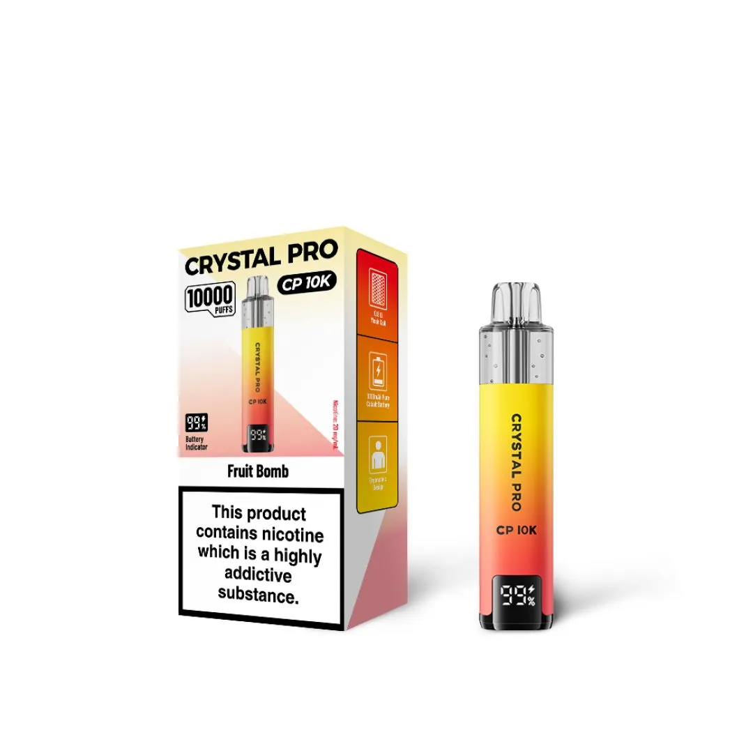 Crystal Pro CP 10K Prefilled Pod Kit Fruit Bomb | Guardian Vape Shop