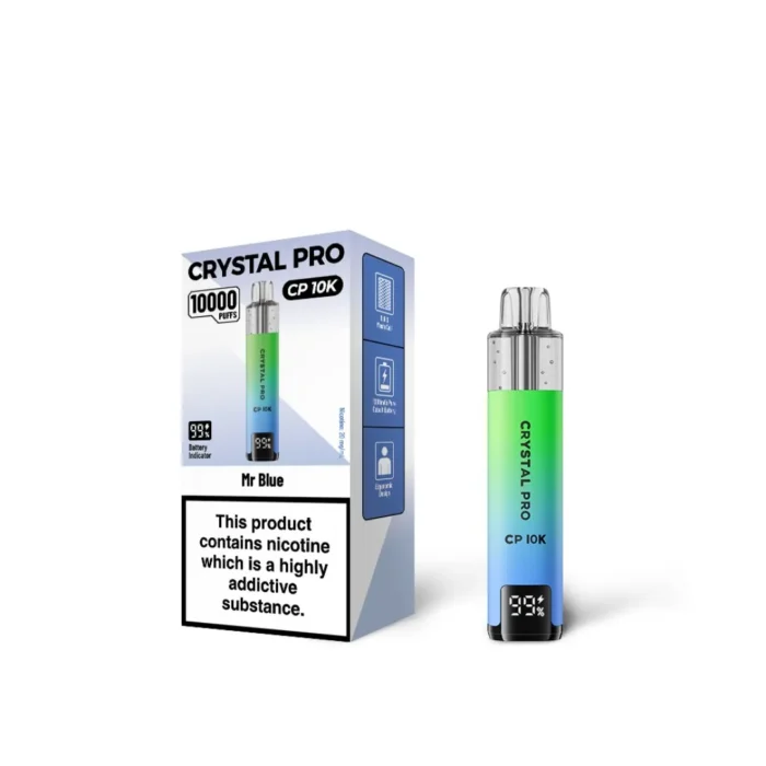 Crystal Pro CP 10K Prefilled Pod Kit Mr Blue | Guardian Vape Shop