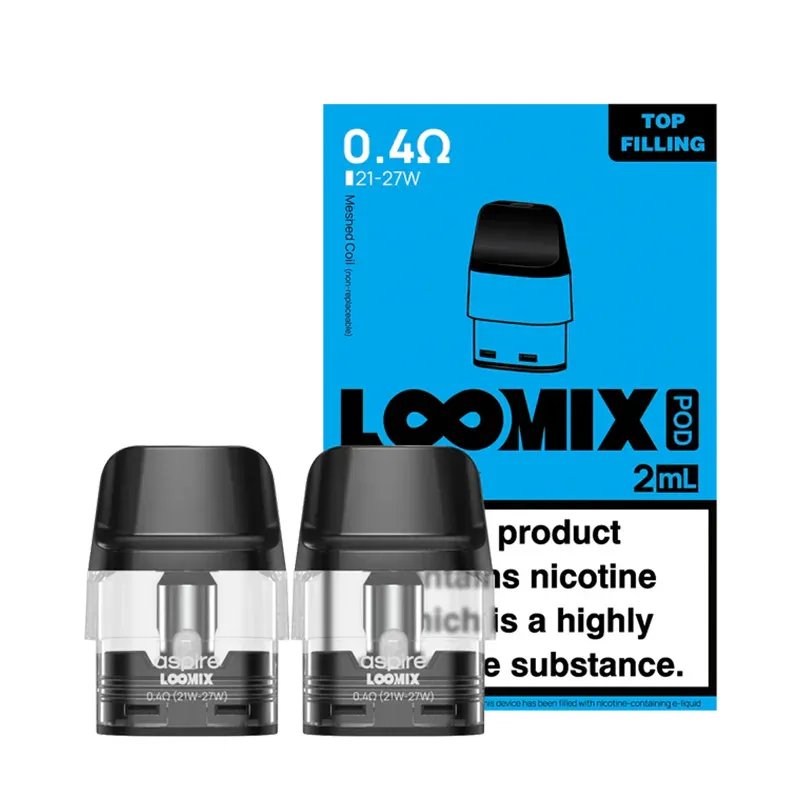 0.4 OHM ASPIRE LOOMIX REPLACEMENT PODS