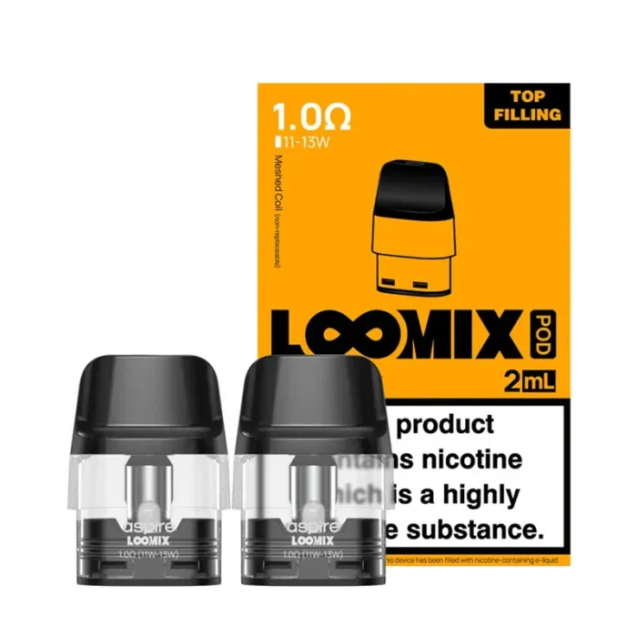 1.0 OHM ASPIRE LOOMIX REPLACEMENT PODS