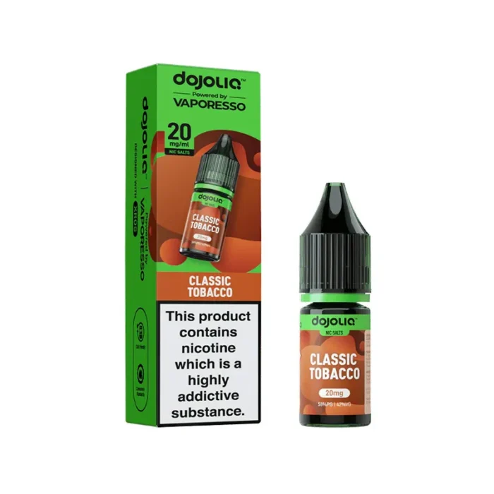 Classic Tobacco - DOJO LIQ NIC SALT BY VAPORESSO