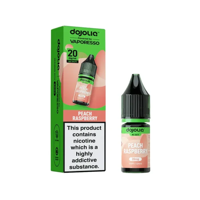 Peach Raspberry - DOJO LIQ NIC SALT BY VAPORESSO
