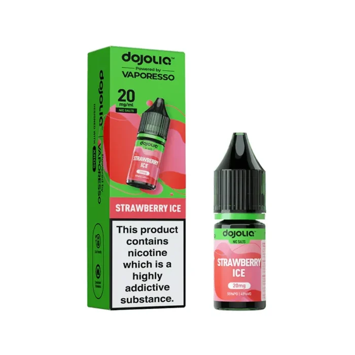 Strawberry Ice - DOJO LIQ NIC SALT BY VAPORESSO