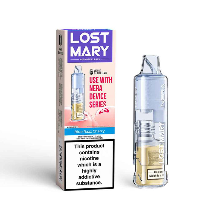 Blue Razz Cherry Lost Mary Nera Pods