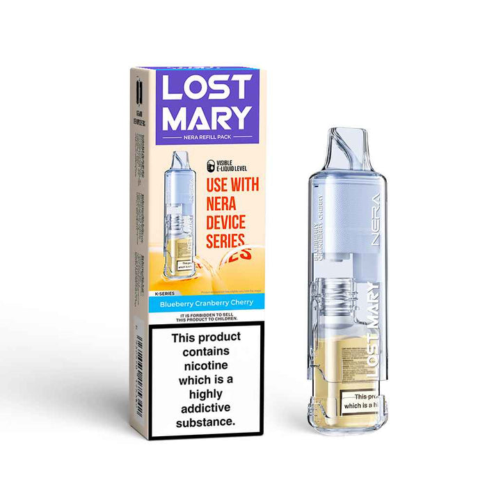 Blueberry Cranberry Cherry Lost Mary Nera Pods