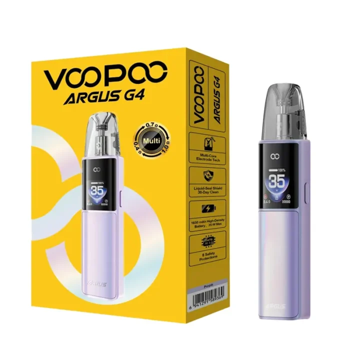 Purple Voopoo Argus G4 Vape Kit