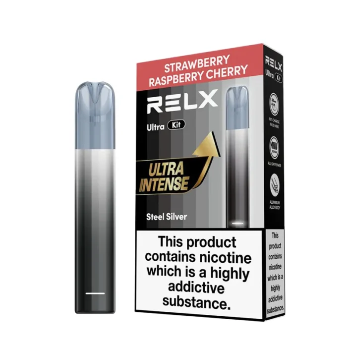 RELX Ultra Strawberry Raspberry Cherry kit