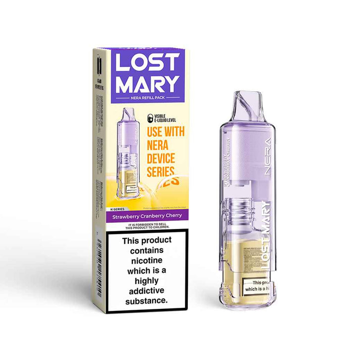 Strawberry Cranberry Cherry Lost Mary Nera Pods