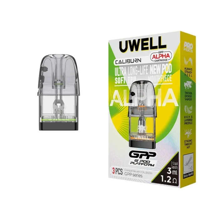 UWELL GPP ALPHA POD SIDE FILL 1.2 OHM POD