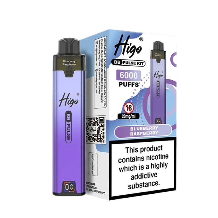 Blueberry Raspberry Higo BB Pulse 6000