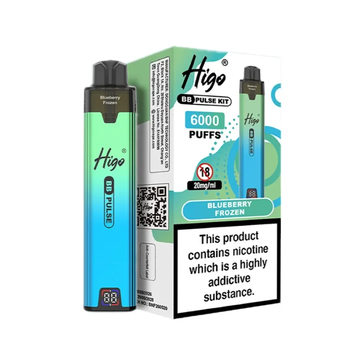 Blueberry frozen Higo BB Pulse 6000
