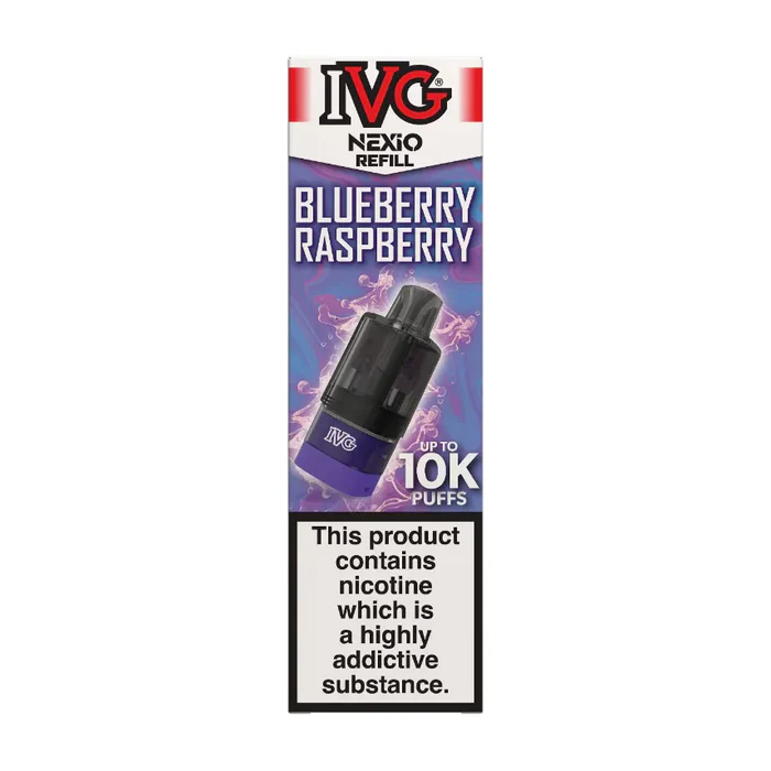 IVG Nexio Refill Pods Blueberry Raspberry