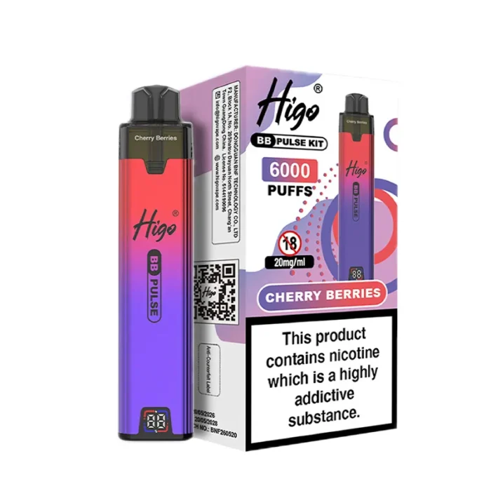 Blueberry Razz GB Higo BB Pulse 6000