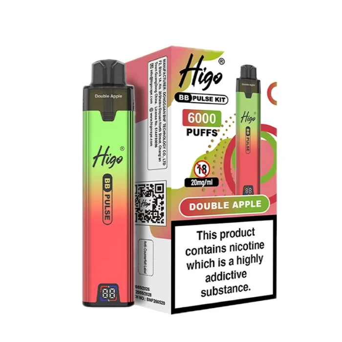 Double apple Higo BB Pulse 6000