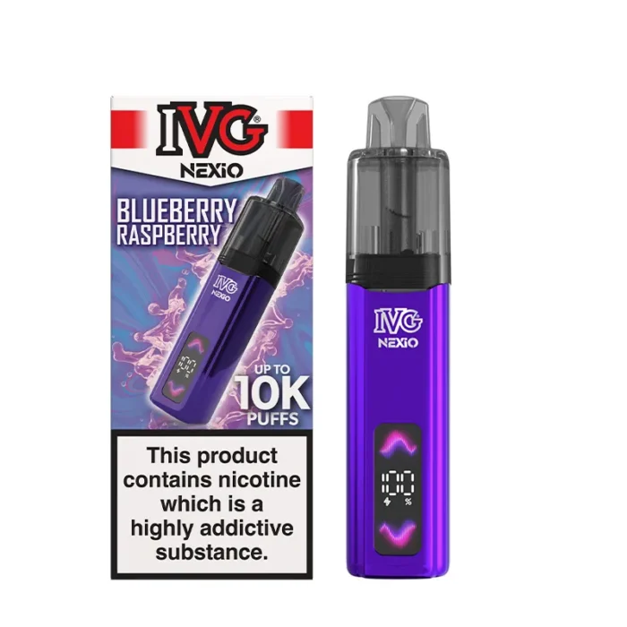 IVG Nexio Prefilled Pod Kit Blueberry Raspberry