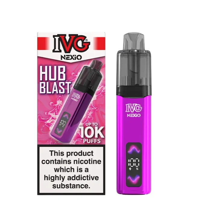 IVG Nexio Prefilled Pod Kit Hub Blast