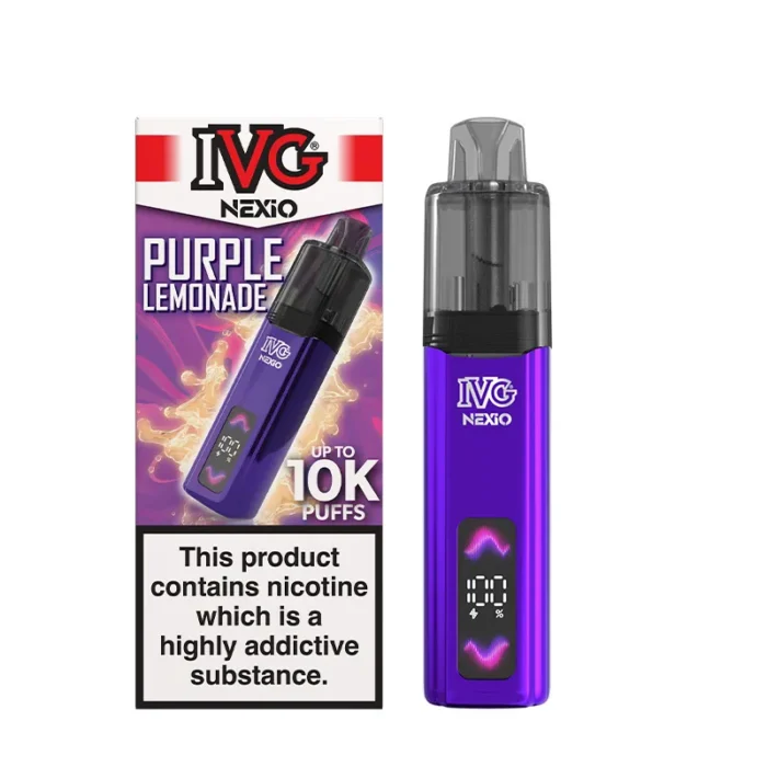 IVG Nexio Prefilled Pod Kit Purple Lemonade