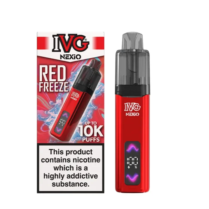 IVG Nexio Prefilled Pod Kit Red Freeze