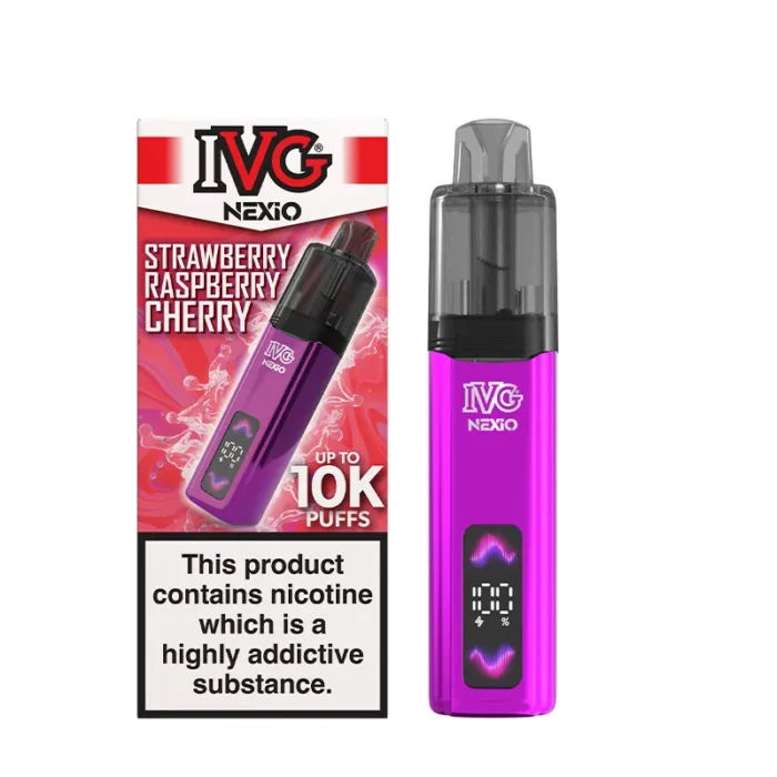 IVG Nexio Prefilled Pod Kit Strawberry Raspberry Cherry
