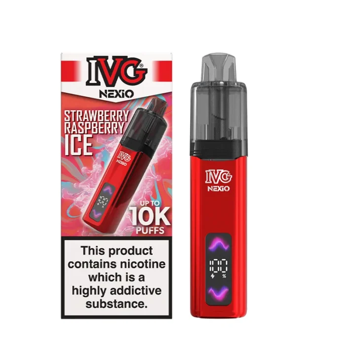 IVG Nexio Prefilled Pod Kit Strawberry Raspberry Ice