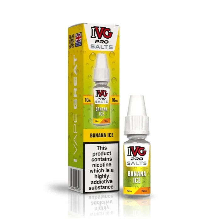IVG Pro Salts Banana Ice Nic Salt E-Liquid