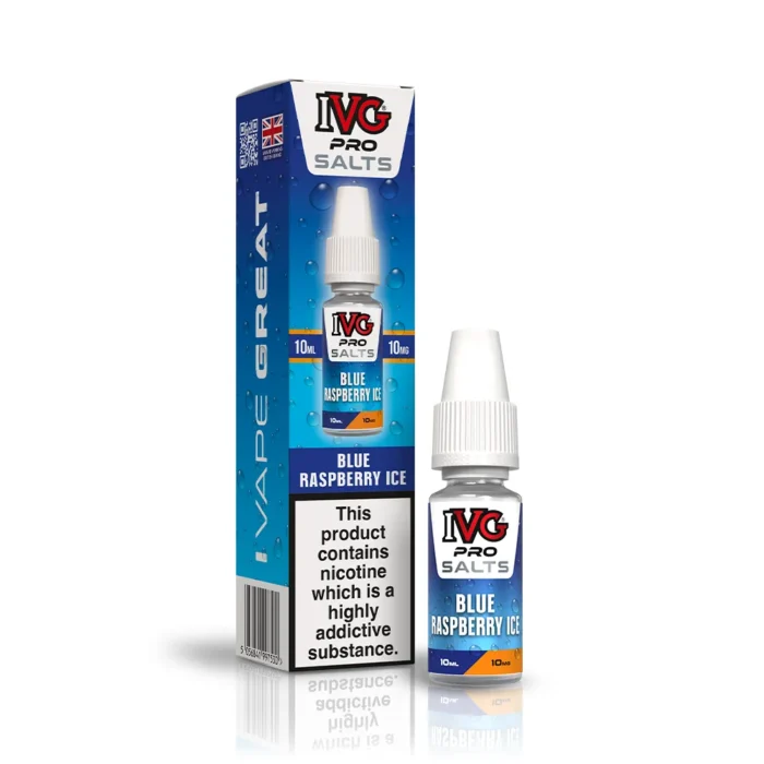 IVG Pro Salts Blue Raspberry Ice Nic Salt E-Liquid