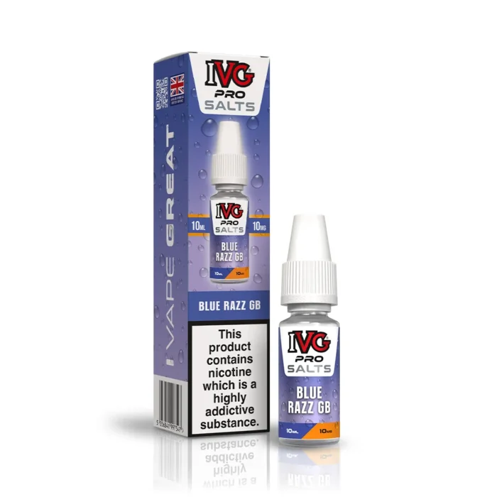 IVG Pro Salts Blue Razz GB Nic Salt E-Liquid