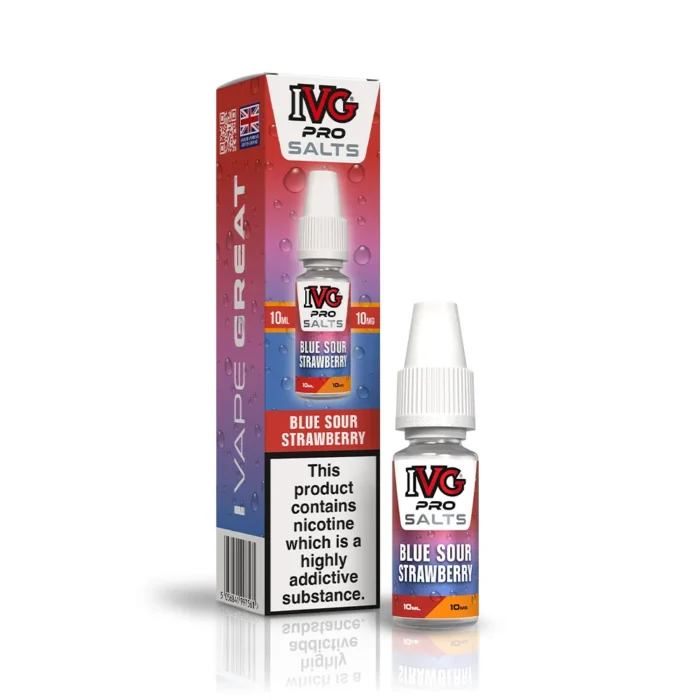IVG Pro Salts Blue Sour Strawberry Nic Salt E-Liquid