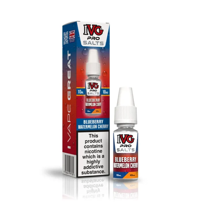 IVG Pro Salts Blueberry Watermelon Cherry Nic Salt E-Liquid