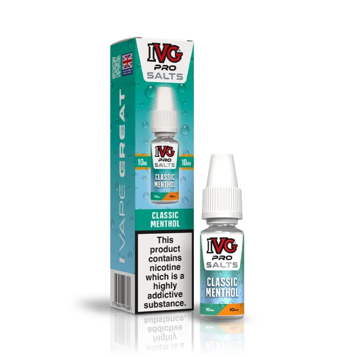 IVG Pro Salts Classic Menthol Nic Salt E-Liquid