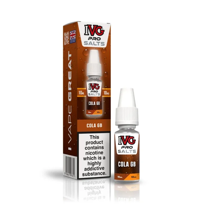 IVG Pro Salts Cola GB Nic Salt E-Liquid