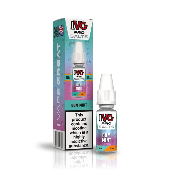 IVG Pro Salts Gum Mint Nic Salt E-Liquid